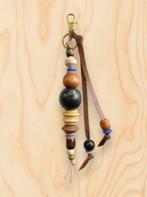 Image of BEADED BAG CHARM / KEYCHAIN #16