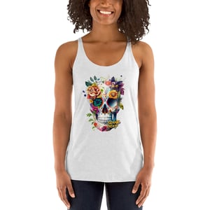 Image of Calavera Series Floral I_ Tank