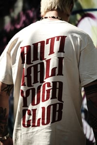 Image 4 of ANTI KALI YUGA CLUB /Shirt (White/Red)