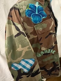 Image 2 of Upcycled camo jacket #UCJ101