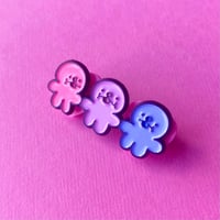 Image 2 of Bi Buddies Soft Enamel Pin