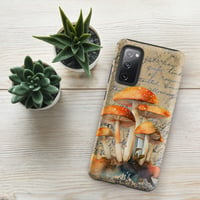 Image 13 of Beautiful Orange Mushroom Fungi Mycology Watercolor Tough case for Samsung®