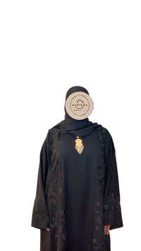 Image 3 of The glamour elegantly closed abaya 