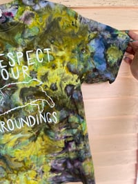 Image 3 of MEDIUM Disrespect Your Surroundings Tie Dye Shirt I10