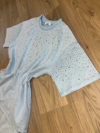 Image 3 of Acid Wash Diamanté Set - 2 colours 