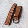 18mm Wild Pigskin Strap - Tan