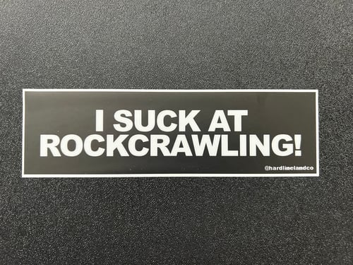 Image of I SUCK AT EVERYTHING STICKERS