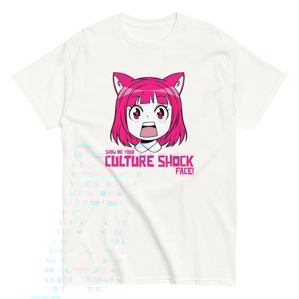 SHOW ME YOUR CULTURE SHOCK FACE - ADULT UNISEX T-SHIRT