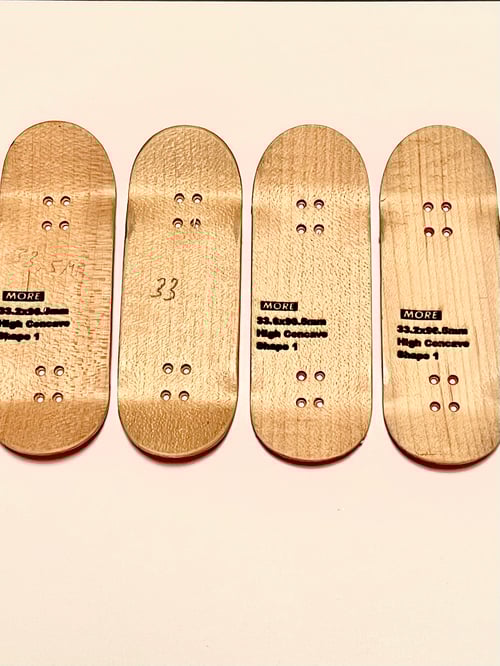 Image of More Fingerboard Deck "REAL"