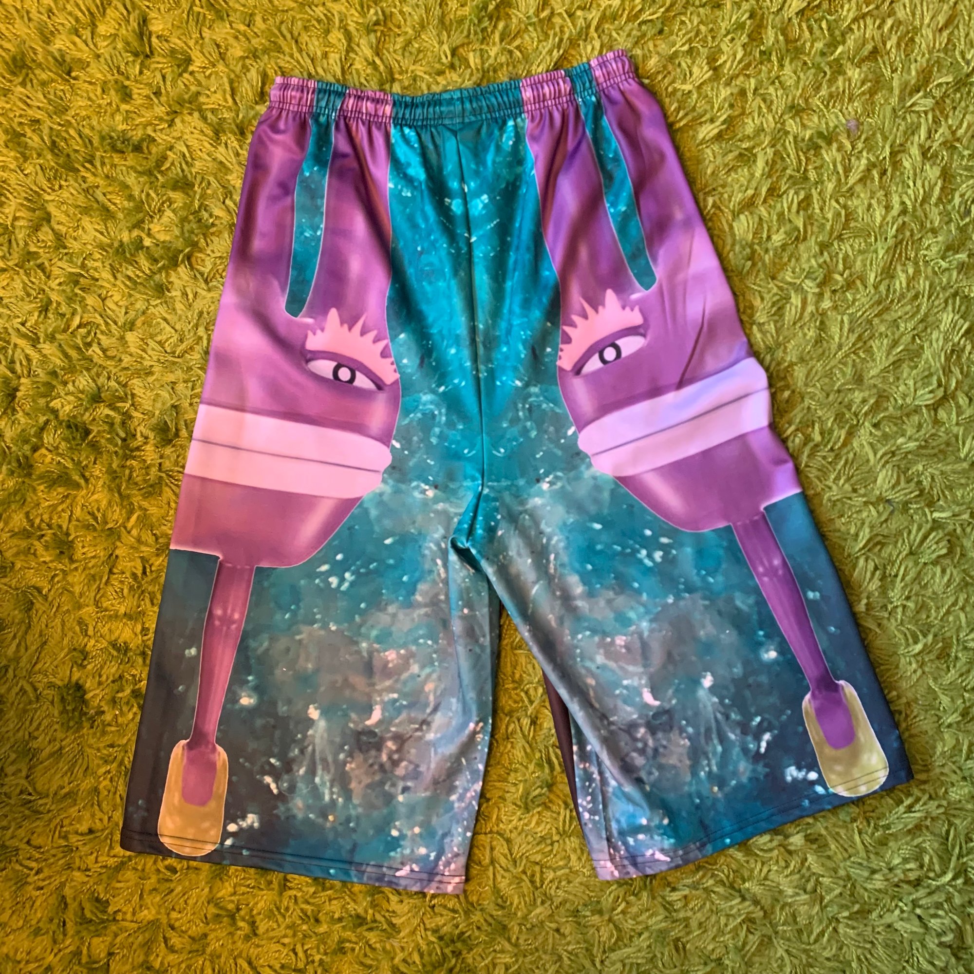 SOLD OUT! One-Off Collection! Jelly Hand-Kun Baggy Shorts