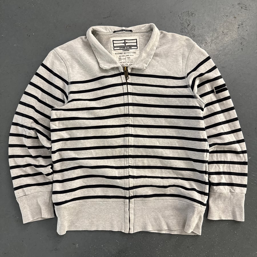 Image of AW 2007 Stone Island Denims Zip Up Sweatshirt, size small