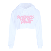 Image 1 of Somebody’s Fine Ass Mama Cropped Hoodie