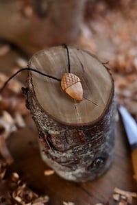 Image 6 of Acorn— Pendant Necklace 