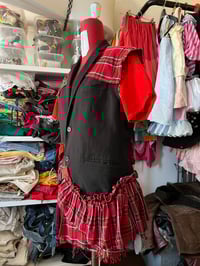 Image 4 of amor dress-blazer tartán