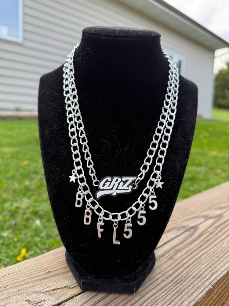 Image of Bass Beats Funk Love Necklace