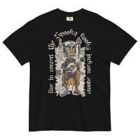 Image 1 of bobby bones of the spooky kooks , comfort colors shirt ,garment-dyed heavyweight 