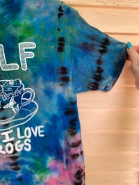 Image 3 of MEDIUM MILF Man I Love Frogs Tie Dye Shirt I8