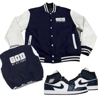 Image 2 of God My Big Homie|Letterman Jacket