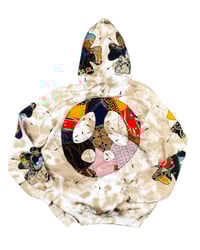 Image 3 of Re-worked 1 of 1 Batik Patchwork Sunburst Hoodie Size L