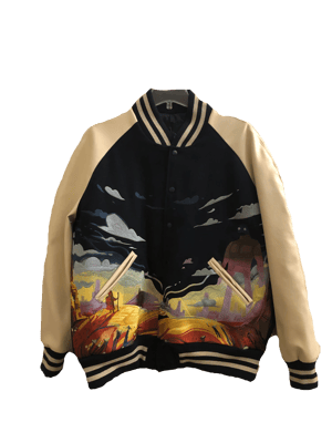 DERSCHUTZE Giants Varsity Jacket