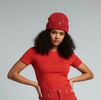 Image 1 of Crimson Crown Beanie