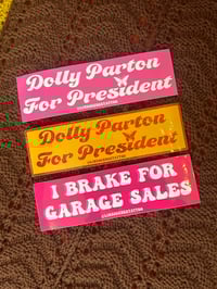 Image 1 of BUMPER STICKERS