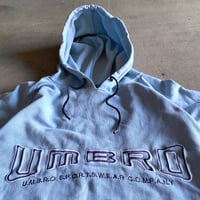 Image 2 of UMBRO SPELLOUT HOODIE