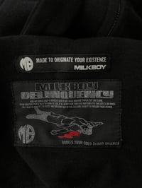 Image 5 of 90's Milkboy Bondage Choker Hoodie - L