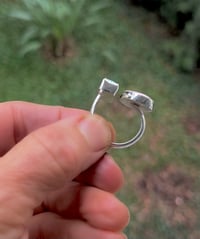 Image 2 of Turquoise and Shell Ring