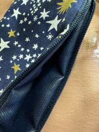Image 2 of Stars Mini Pouch // Dog Treat Pouch // Soap Bar Pouch // Coin Purse
