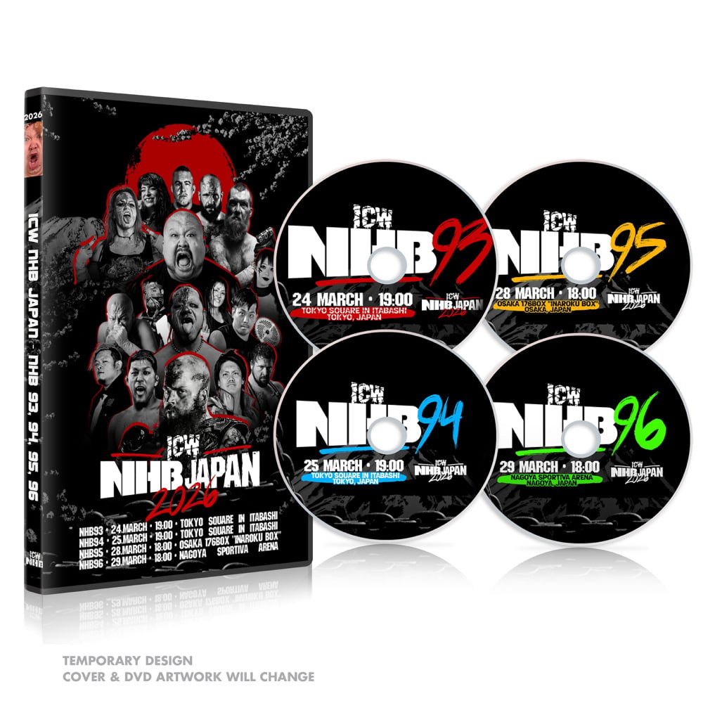 ICW NHB 2026 Japan Tour DVD Box Set | ICW NHB Shop