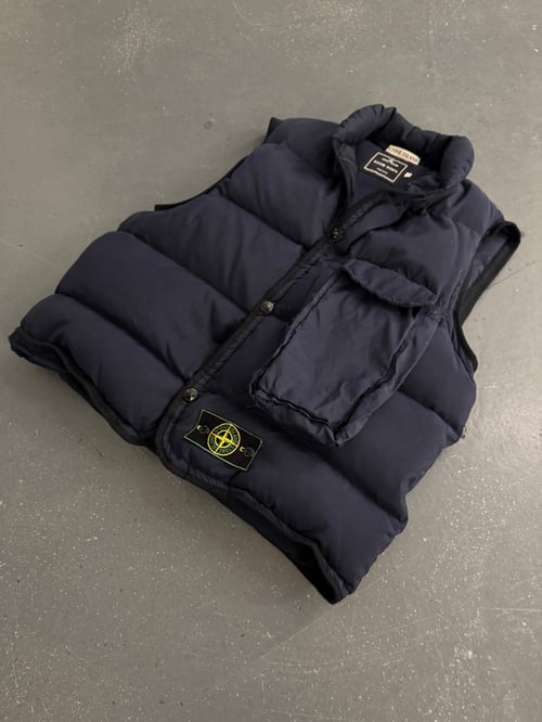 Image of AW 1994 Stone Island Down Fill Vest, Size Large
