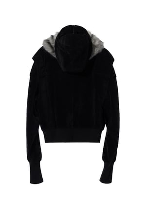 Image of EQUALNEAR - Phantom Zip Hoodie (Black)