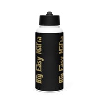 Image 4 of 504 Big Easy Mafia “Tailgate Time”Stainless steel water bottle with a straw lid