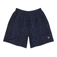 Image 1 of HV Blue Leopard Shorts