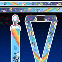 bluey lanyard with breakaway clasp!