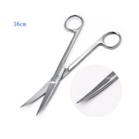 Image 9 of 12.5Cm/14Cm/16Cm/18Cm Dental Stainless Steel Surgical Scissors Forceps Straight Curved Medical Tools