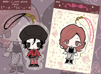 NANA~1 inch phone charm [set only]