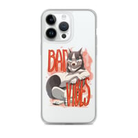 Image 1 of iPhone Case - Dog w/ Bad Vibes