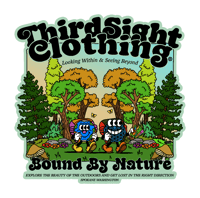 Bound by nature vynil sticker 