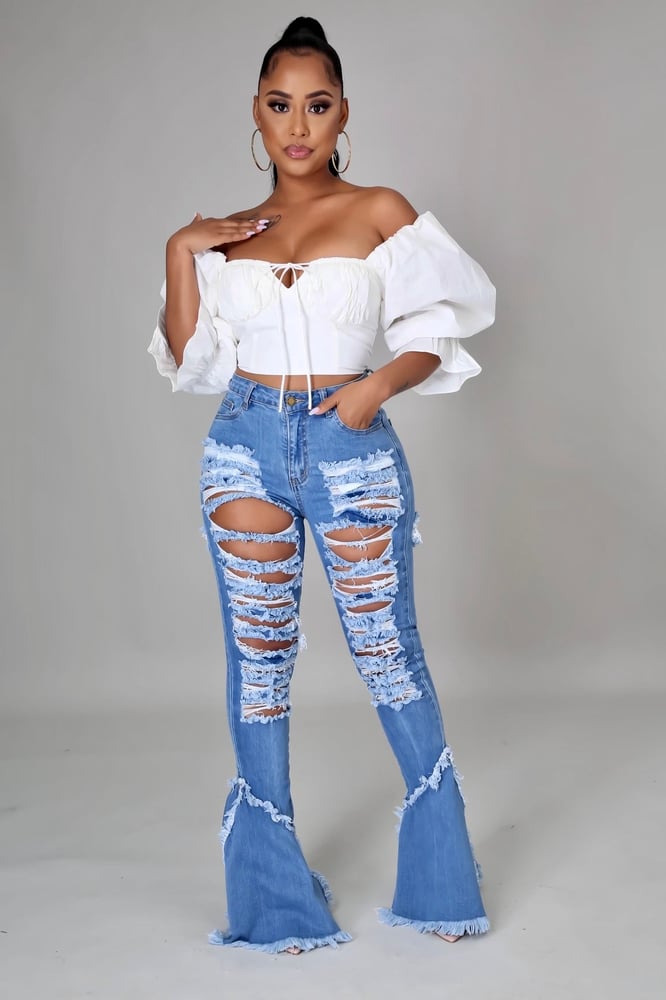 Image of KEEP ME WAITING JEANS 