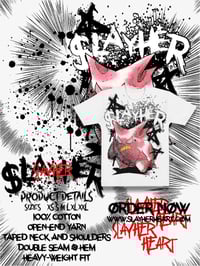 Image 1 of Red Slayher Life Tee (White) 