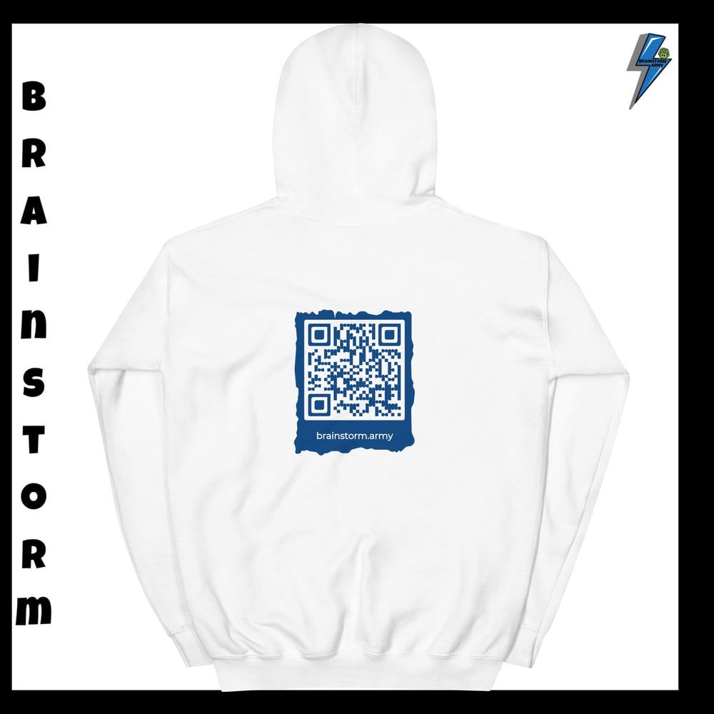 QR Code Brainstorm Hoodie