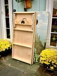 Image 5 of Brackish Wooder Cornhole Boards - Pier Sunset - MT2054