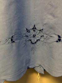 Image 6 of Blue puff sleeve (L)