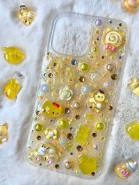 Image 3 of Yellow Junk/Charm Phone Case