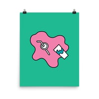 Image 2 of Spilled Milkshake Print