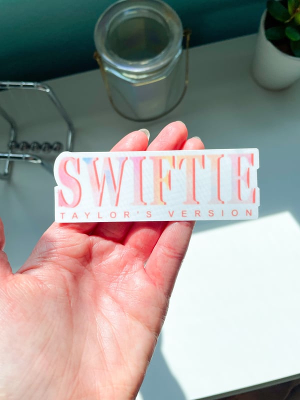 Image of swift is (taylor’s version) sticker