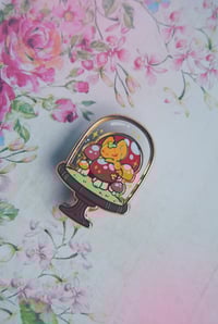 Image 5 of Skellekat and Pumpkat terrarium pins