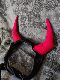 Image 3 of RED DEMON HORNS